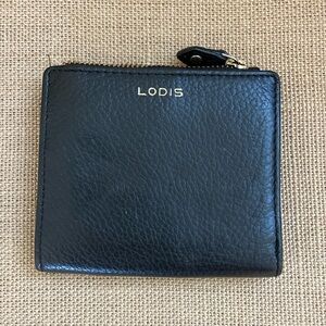 Lodis Black🖤 Mini Zip Wallet